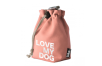 Leckerlibeutel XL-rosa-weiß_Love_my_dog