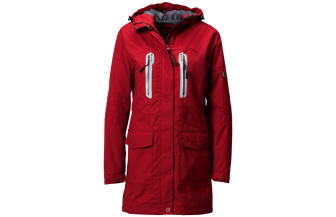 OWNEY_Damen_Langjacke_Arnauti_Dark_Red